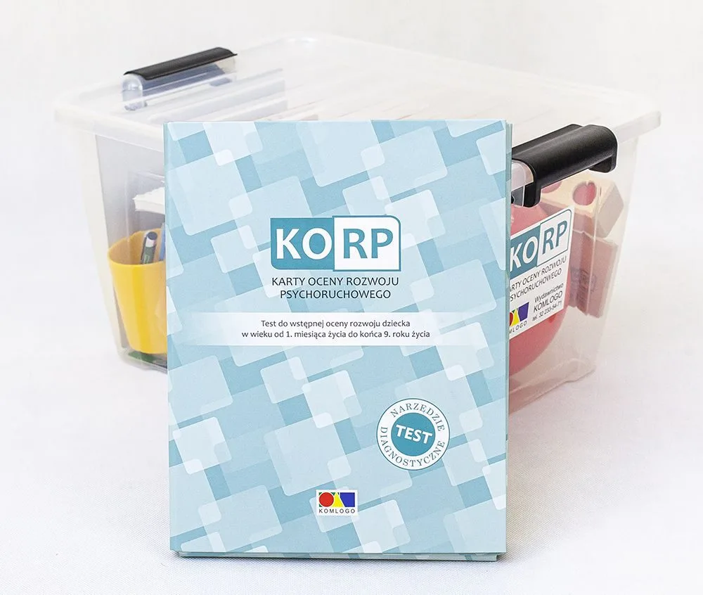 Test KORP. Karty Oceny Rozwoju Psychoruchowego, narzędzie diagnostyczne wydawnictwa KomLogo